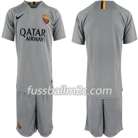 Fußballtrikots AS Rom Kinder Auswärts Trikotsatz 2018-2019